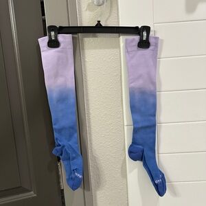 Comrad Compression Socks Gradient Blue and Purple Socks